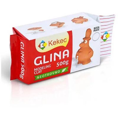GLINA KEKEC 500g BIJELA 30 pak. 032

