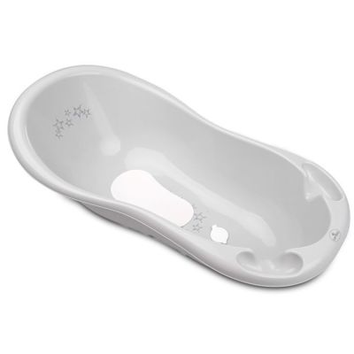 Banjica Lorelli 100 cm sa neklizajućom podlogom , little stars grey