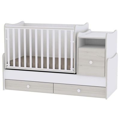 Krevet trend plus white/ light oak