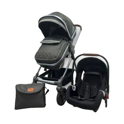 Kolica za bebe Umbra, set dark grey
