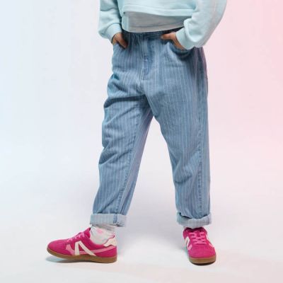 Teksas pantalone na prugice za djevojčice