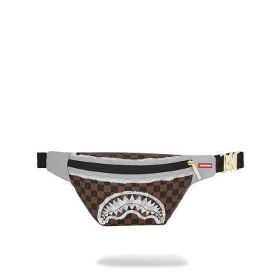 Torbica oko struka CREAM AND BROWN TEAR CHECK SAVVY