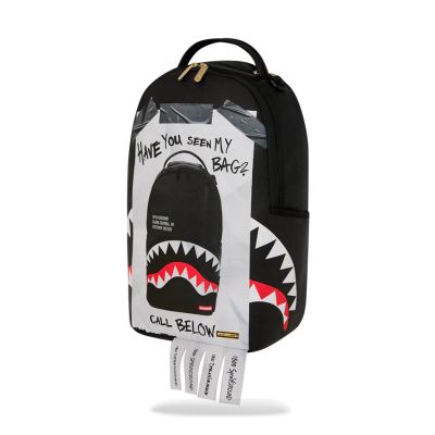 Ranac MISSING BAG FLYER ON BAG WITH REAL CUT STRIPS