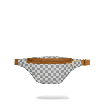 Torbica oko struka GRAFF EMBOSSED CREAM CHECK SAVVY
