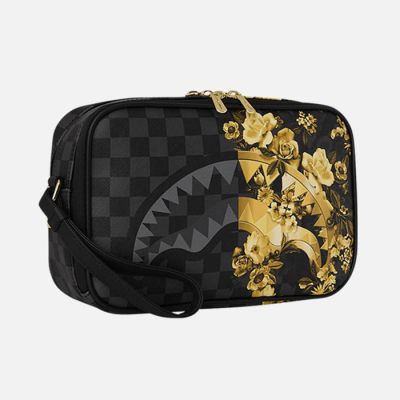 Neseser GOLD FLORAL REMIX