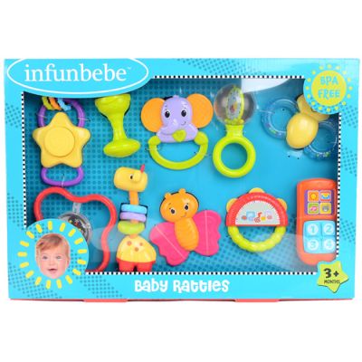 Zvecke za bebe set 10u1