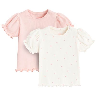 Majica kratkih rukava, 2 kom. za djevojčice, više boja