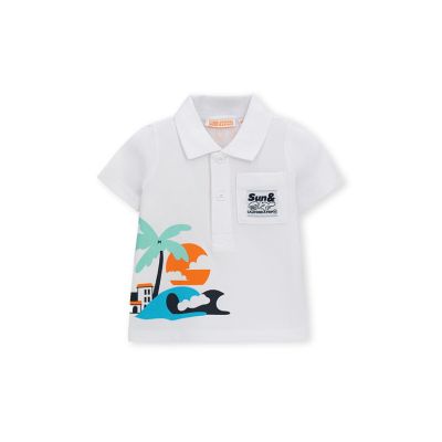 Polo majica kratkih rukava sa printom