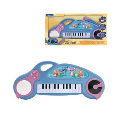 Igračka klavijatura Stitch sa 24 tipke i mikrofonom