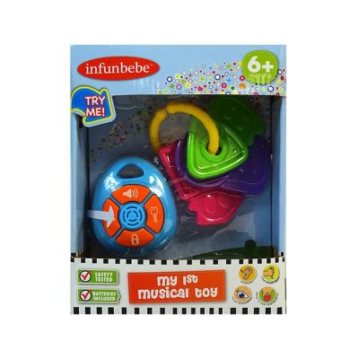 Igracka za bebe glodalica kljucevi 6m+