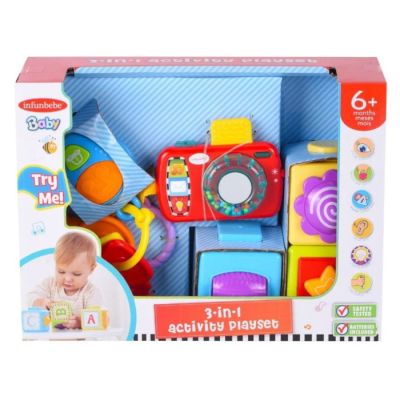 Igračka za bebe set 3 u 1 kamera