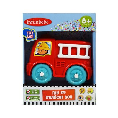 Igracka za bebe vatrogasno vozilo 6m+