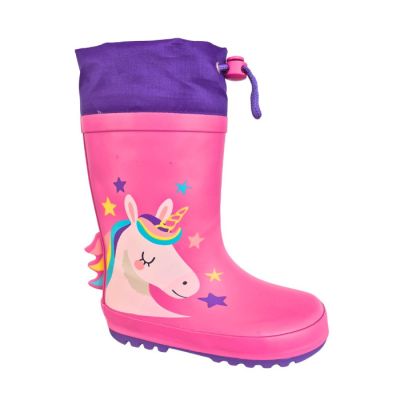 Pollino gumene čizme za djevojčice, unicorn 28