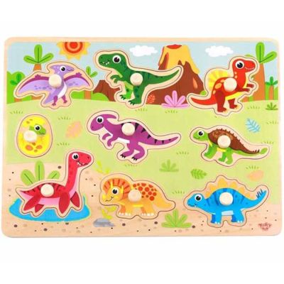 Tooky toy drvene puzle - dinosaurusi